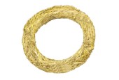 Couronne de paille Ø50x7cm
