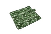 Couverture de pique-nique imprimé feuilles polyester 150x135cm