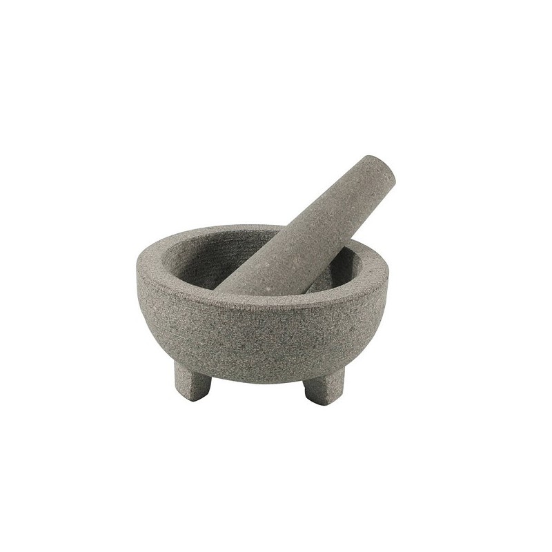 Vijzel op pootjes graniet Ø14,5x7,5cm
