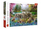 Puzzle 1000 pièces - Rencontre des loups