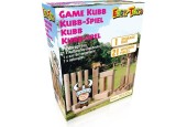 Jeu Kubb 21 pièces bois 30cm