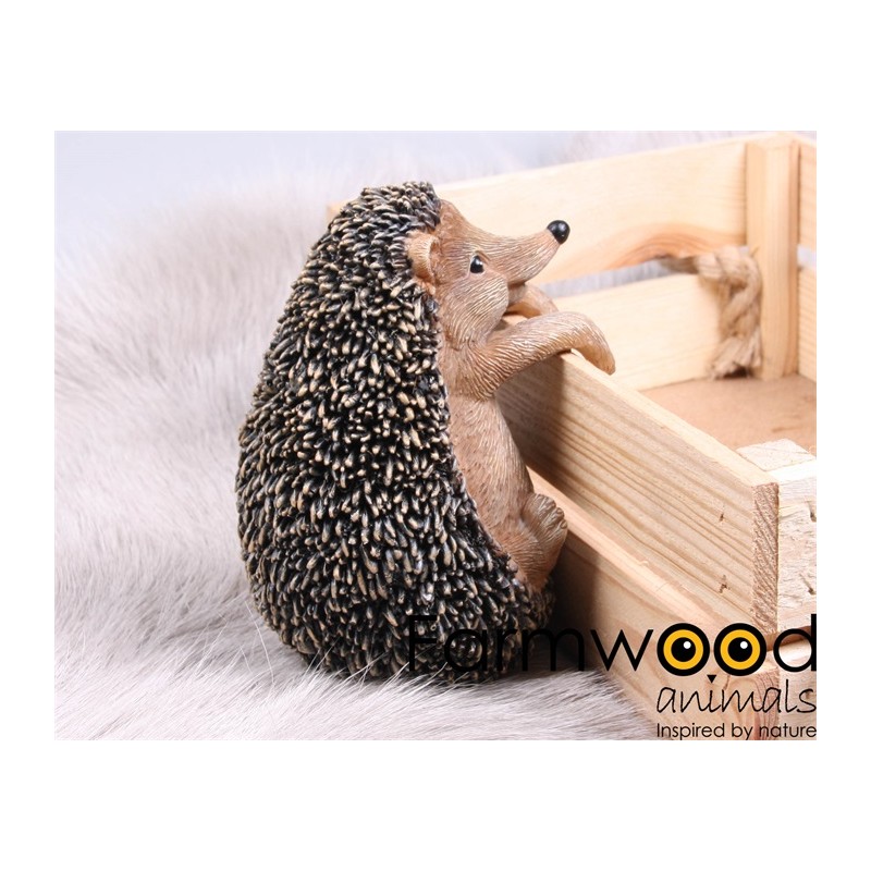 Farmwood Animals Sculpture de jardin Hérisson à suspendre 15cm