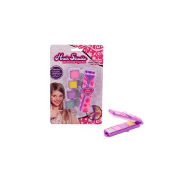 Ensemble de couleurs de craie pour cheveux John Toy sur carte