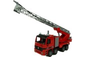 Brandweerauto 45cm ladderwagen met echte spuit