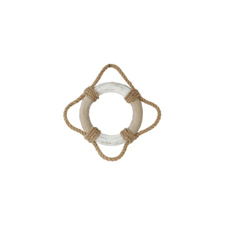 Deco reddingsboei 14,5x14,5x2,5cm