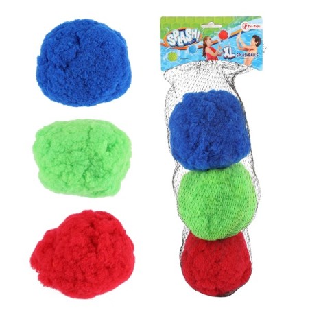 Toi Toys SPLASH Splashballen XL 15cm 3 Stuks In Net