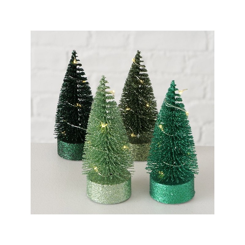 Boltze Home kerstboom LED Forsty H10cm ( incl batterij)