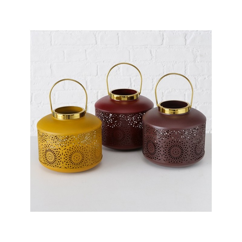 Boltze Home Lanterne Forestdale métal H17cm