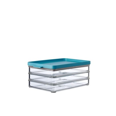 Mepal Omnia vleeswarendoos 3-laags nordic green 23x14,9x10cm