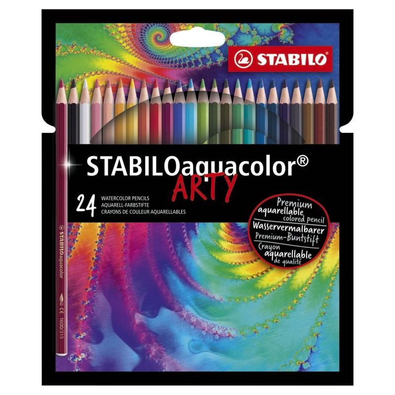 Trousse Stabilo Aquacolor de 24 pièces