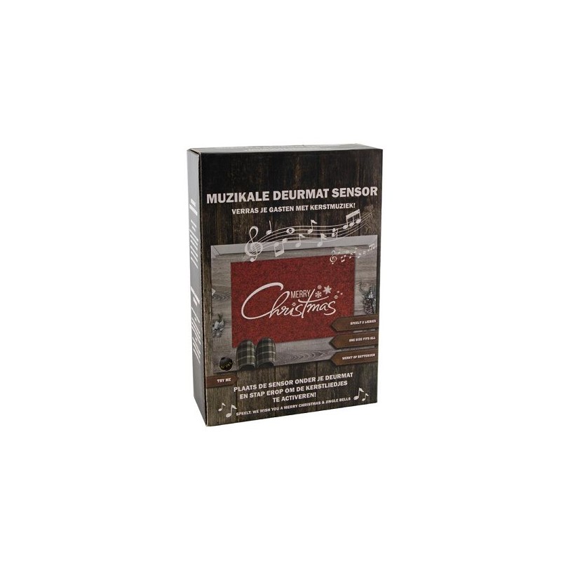 Capteur de paillasson musical 35x25cm 2xAA incl