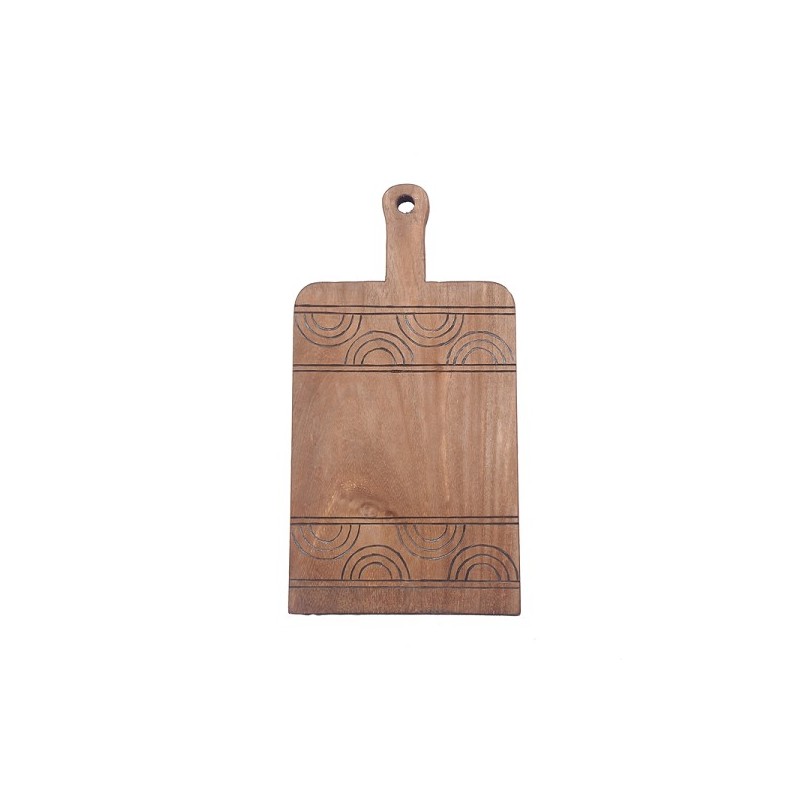 Snijplank Ayna hout donker 44cm