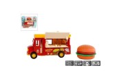 Food truck hamburger moulé sous pression lumière et son avec induction magnétique 11 cm