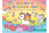 Deltas Color & Sticker Fun - Licornes magiques