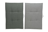 coussin palette 80x120x7cm gris ou vert