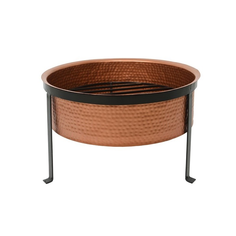 brasero en fer avec cuivre standard 56x37