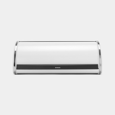 Brabantia Boîte à pain avec couvercle coulissant blanc 17,3x26,2x44,5xm 16 litres