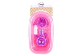 Toi Toys Baignoire bébé avec accessoires rose