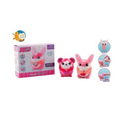 Projet de bricolage d'animaux amusants et flous de John Toy