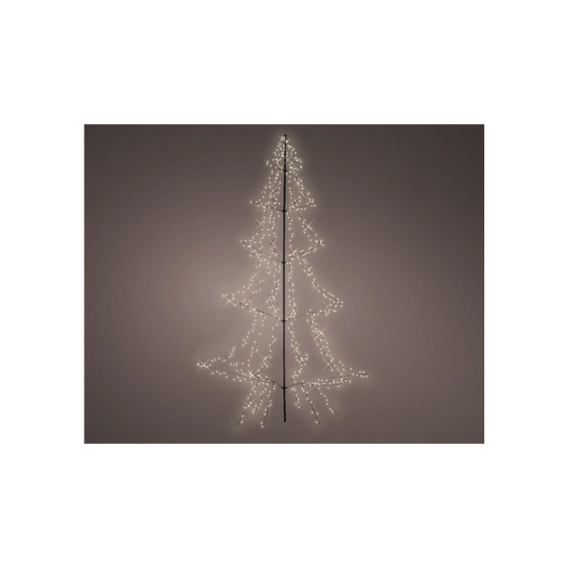 Lumineo Kerstboom vorm LED buitenverlichting vrijstaand 450cm