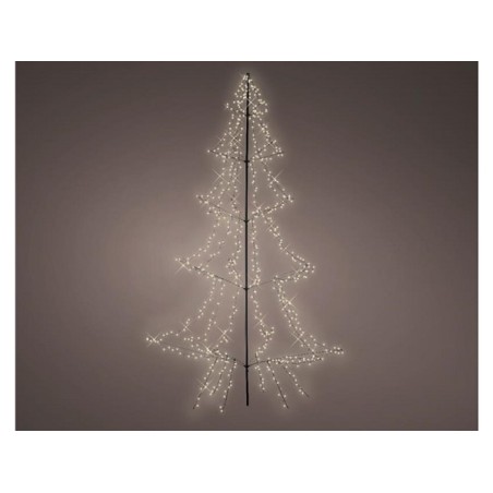 Lumineo Kerstboom vorm LED buitenverlichting vrijstaand 450cm