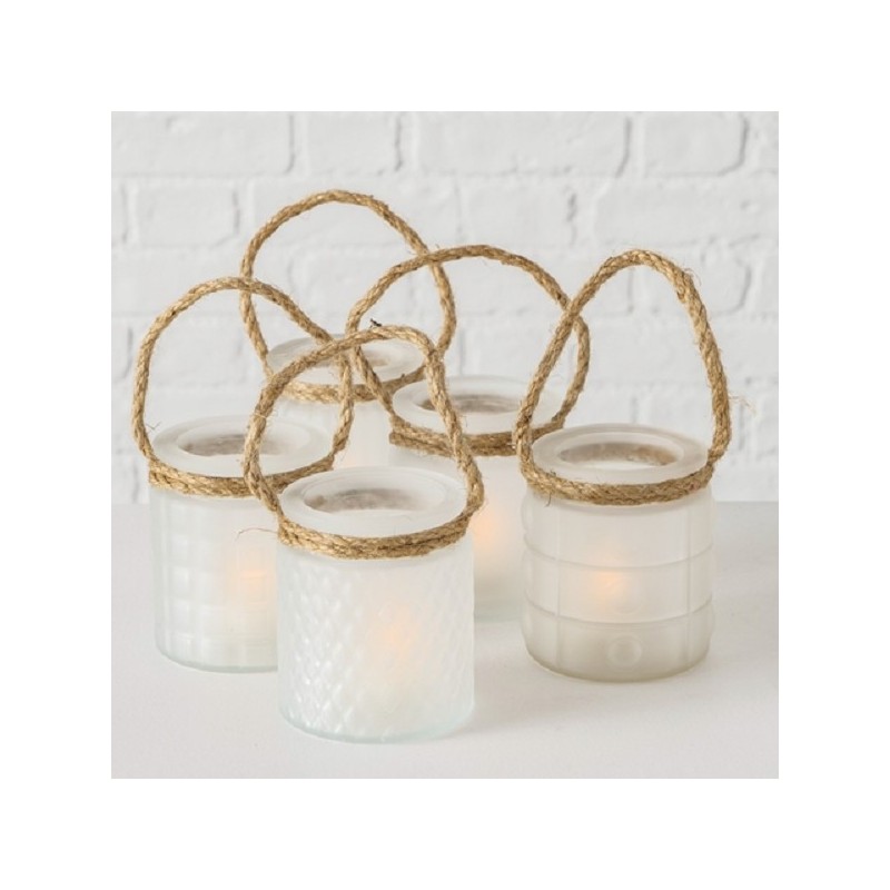 Boltze Home lanterne Trax H9cm Dia 8cm