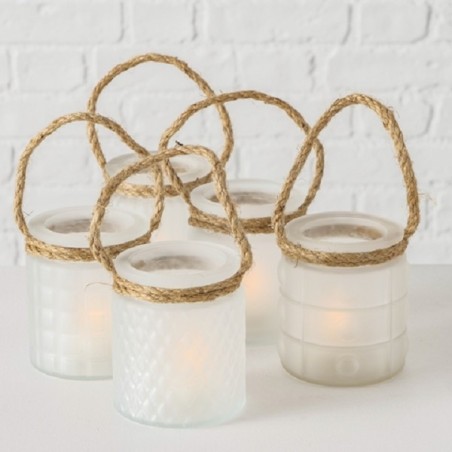 Boltze Home lanterne Trax H9cm Dia 8cm