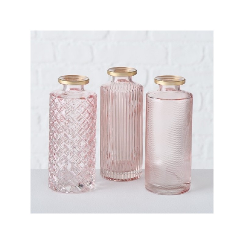 Boltze Home vase Adore H13cm rose