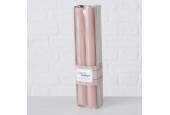 Boltze Home Dinerkaars Melia 4-delig roze H20cm Dia 2cm