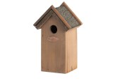 Esschert Design Nichoir troglodyte en bois d'épicéa avec toit en bitume L11,3 x L16 x H21,5 cm