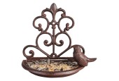 Esschert Design Wand voederschaal gietijzer L10,3 x B 18,3 x H18,4cm