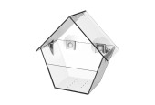 Esschert Design Mangeoire de fenêtre L9,3 x L15 x H 15 cm