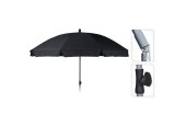 Parasol Ø250cm grijs polyester
