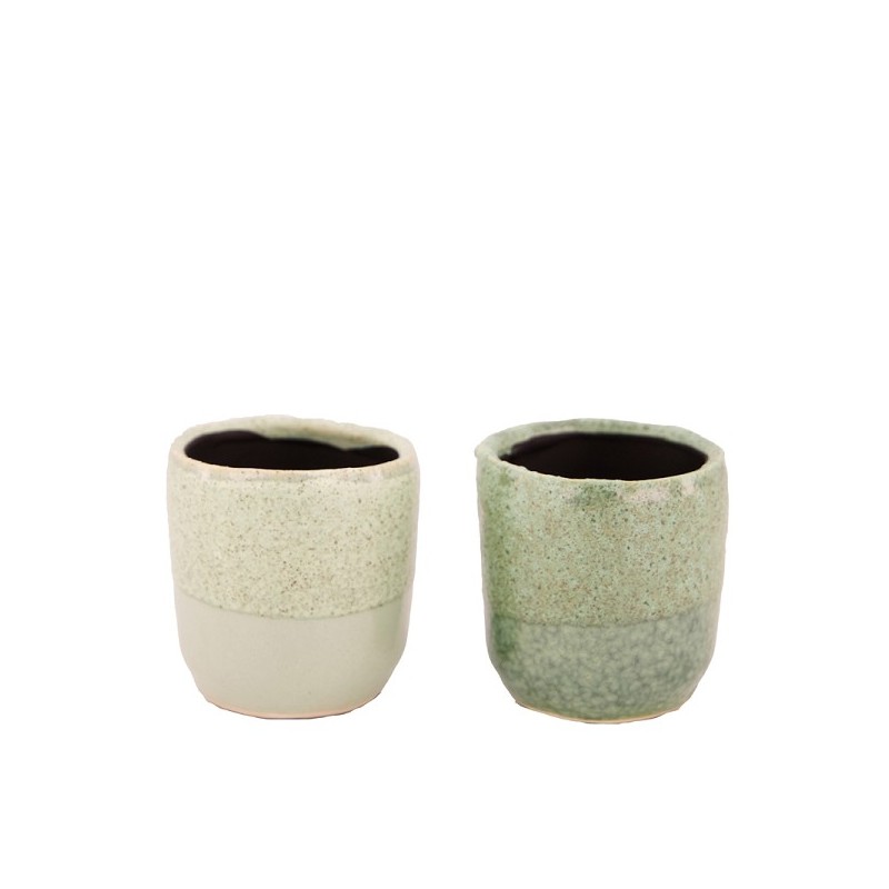 Dijk Natural Collections Pot de fleur en céramique Ø8x8,5cm