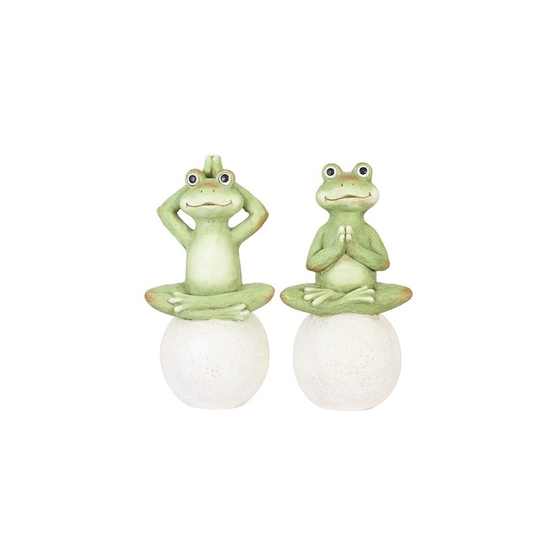 Dijk Natural Collections Image grenouille magnésie 25,5x22x47,5cm