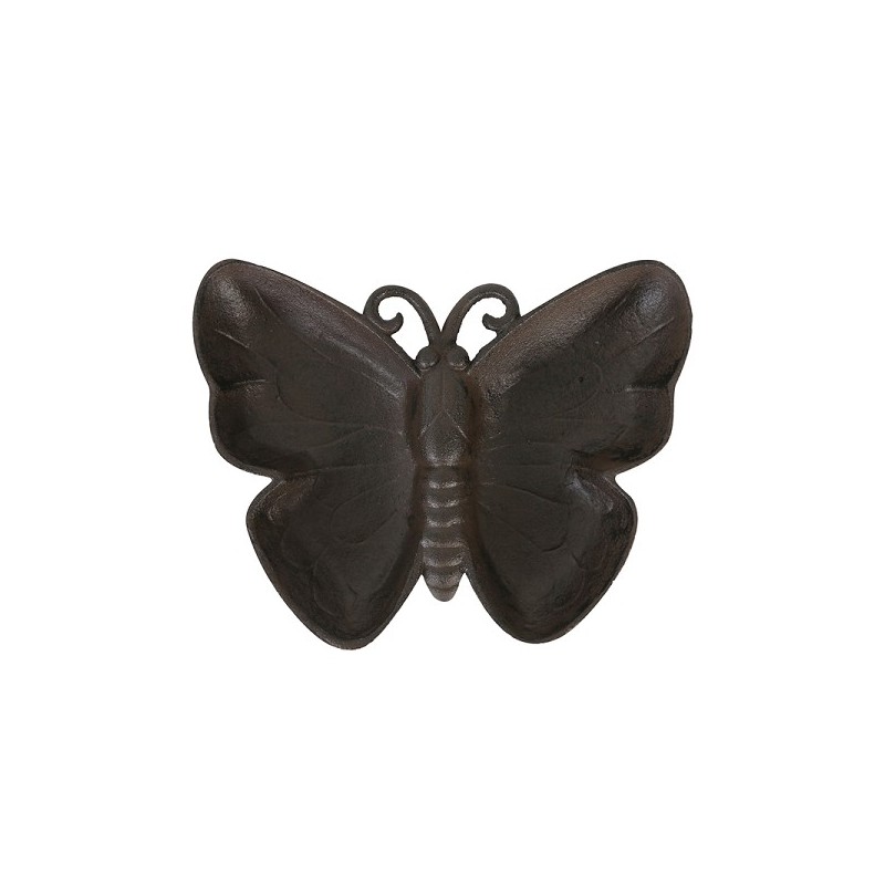 Dijk Natural Collections Bol à nourriture pour oiseaux en fonte 26,3x20x3,7cm