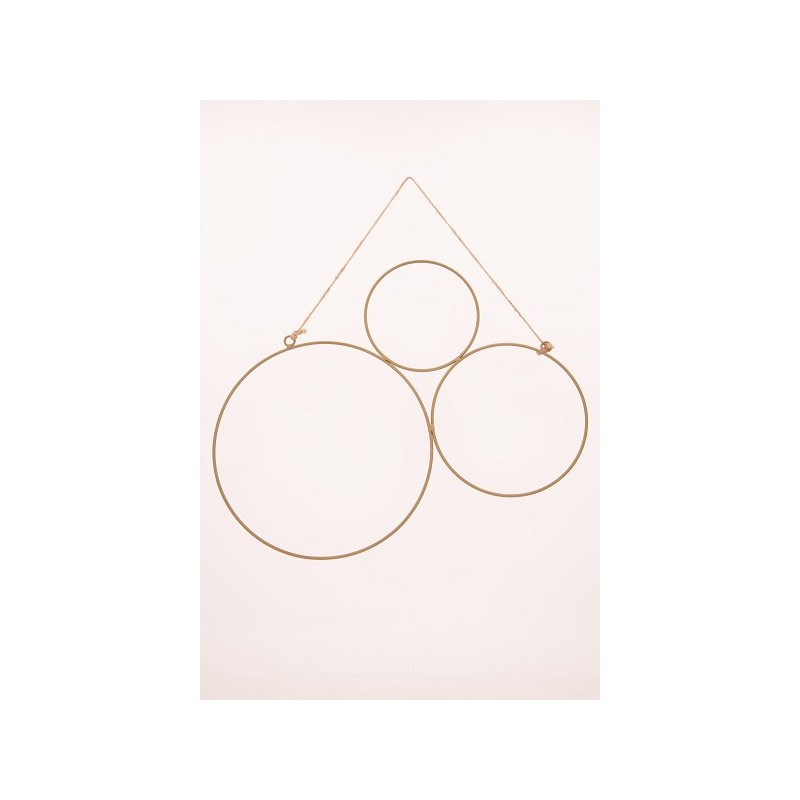 Dijk Natural Collections Metalen ring voor opmaak 48x0.5x43cm