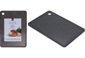 Snijplank kunststof 23x16cm zwart