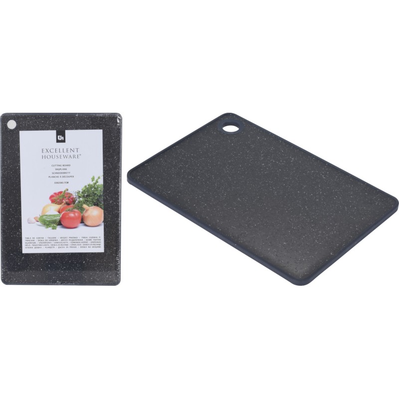 Planche à découper en plastique 33x23cm noir