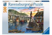 Ravensburger puzzel 's Ochtends bij de Haven 500 stukjes