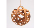 Decoratieve Ijzeren Bal Hangend Ø30cm Roestkleur