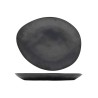 Ontbijtbord Ovaal Manhattan 20,3x17cm Doos A 6 Stuks Antraciet