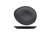Ontbijtbord Ovaal Manhattan 20,3x17cm Doos A 6 Stuks Antraciet