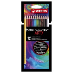 Stabilo Aquacolor potloden etui a 12 stuks