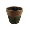 Bloempot Mede Ø9,7xh9,5cm bruin/groen