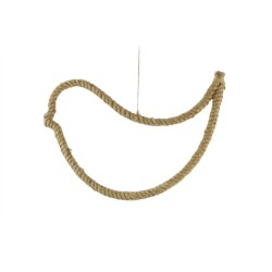 Cintre oiseau Manilia corde 39x1,5x26cm