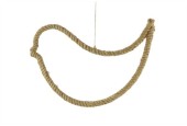 Cintre oiseau Manilia corde 39x1,5x26cm
