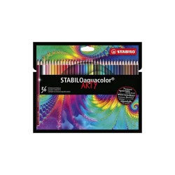 Stabilo Aquacolor potloden etui a 36 stuks