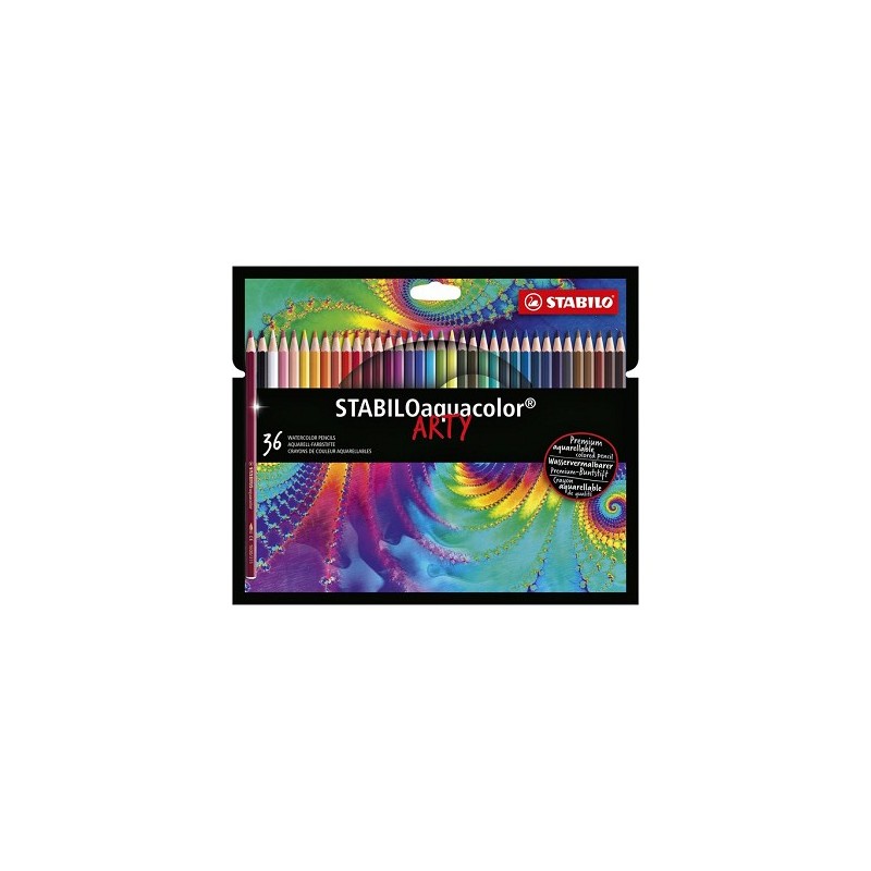 Trousse Stabilo Aquacolor de 36 pièces