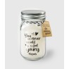 Paperdreams Black & White scented candles - Never too old
